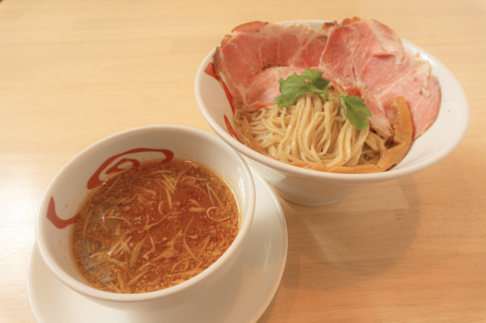 昆布水の味噌つけ麺
